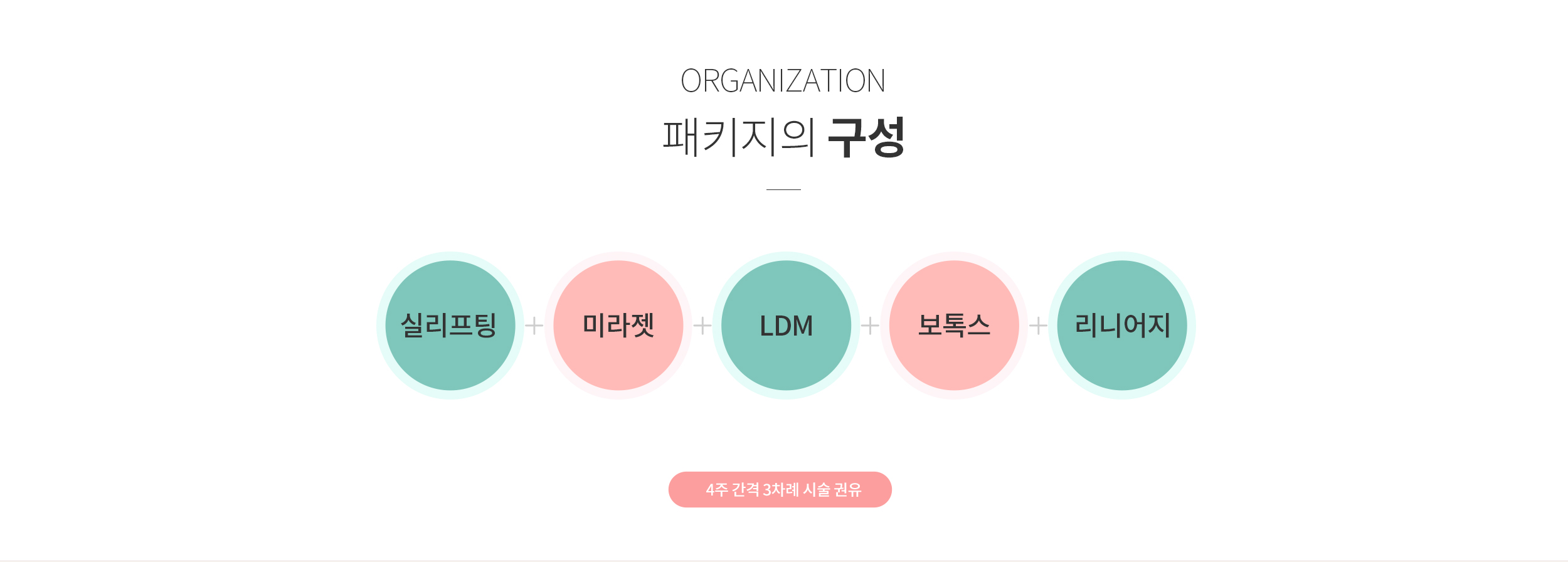 시술 패키지 구성