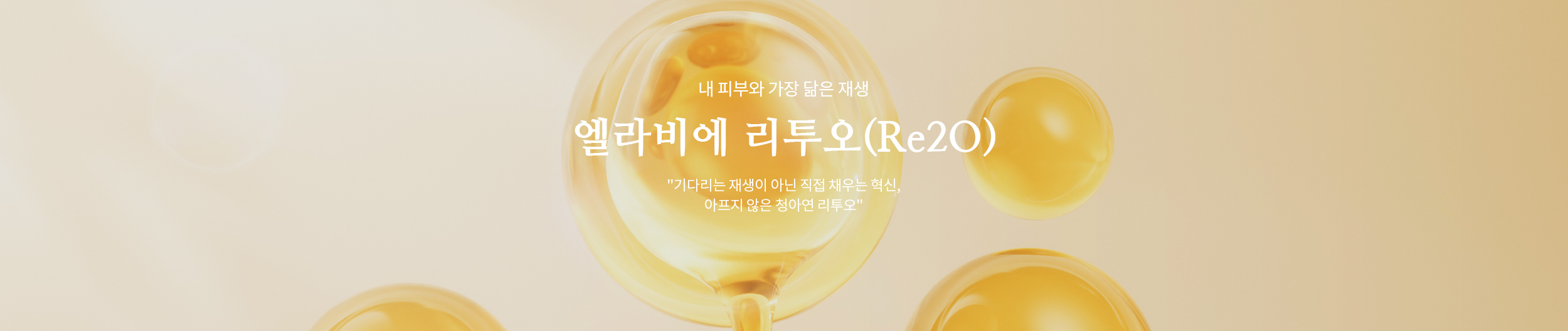 내 피부와 가장 닮은 재생, 엘라비에 리투오(Re2O) / ECM 리투오 Re2O / 동종진피 스킨부스터