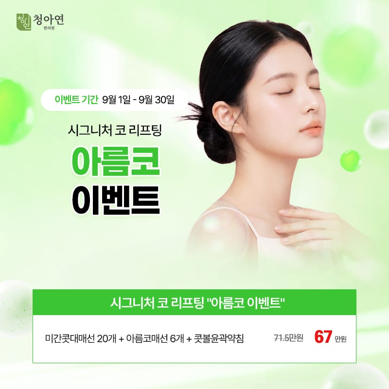 시그니처 코 리프팅 아름코